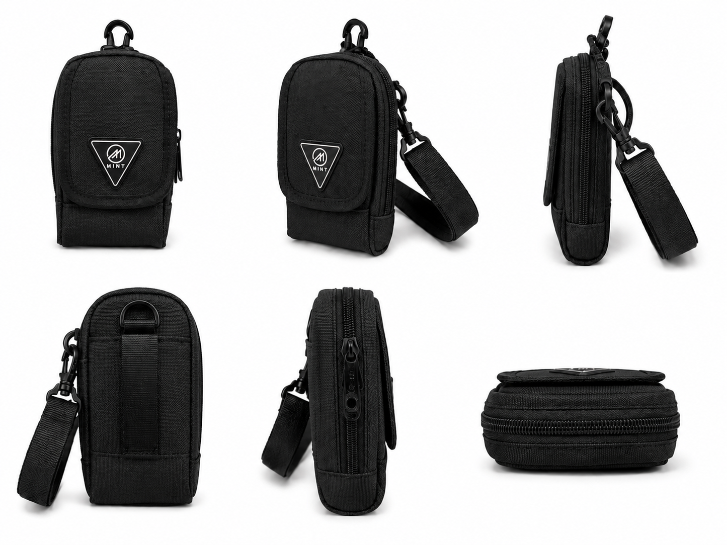 Smell Absorbent Camera Bag in Black