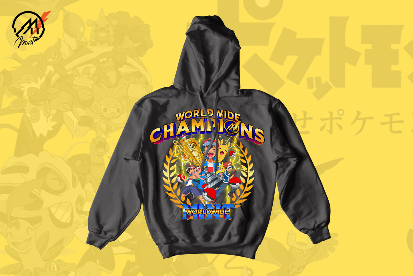 Worldwide Champions " ASH " Hoodie