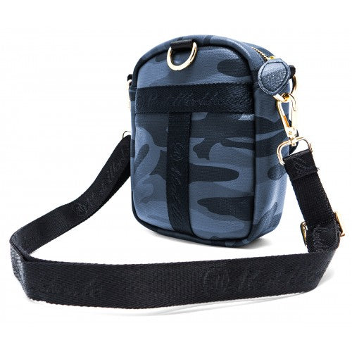 Camo Leather Crossbody