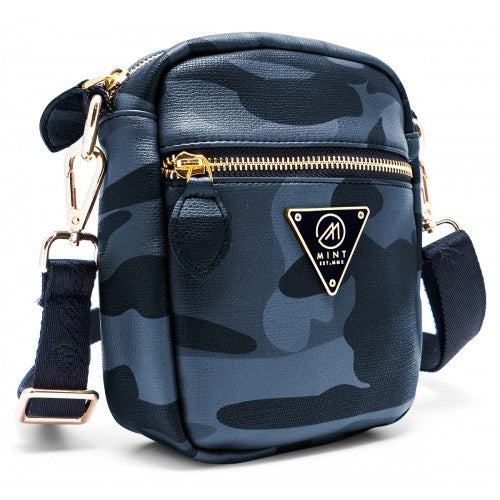 Camo Leather Crossbody