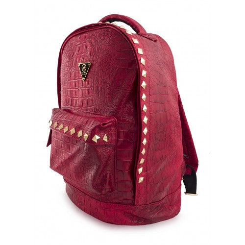 Crocodile Studded Backpack 43cm