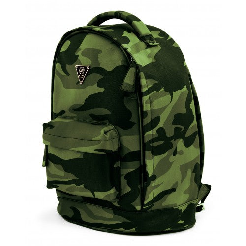 Camo Leather Backpack 43cm