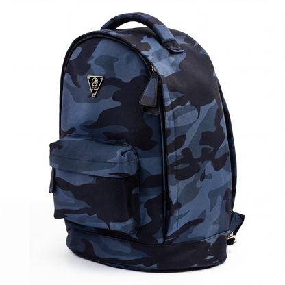Camo Leather Backpack 43cm