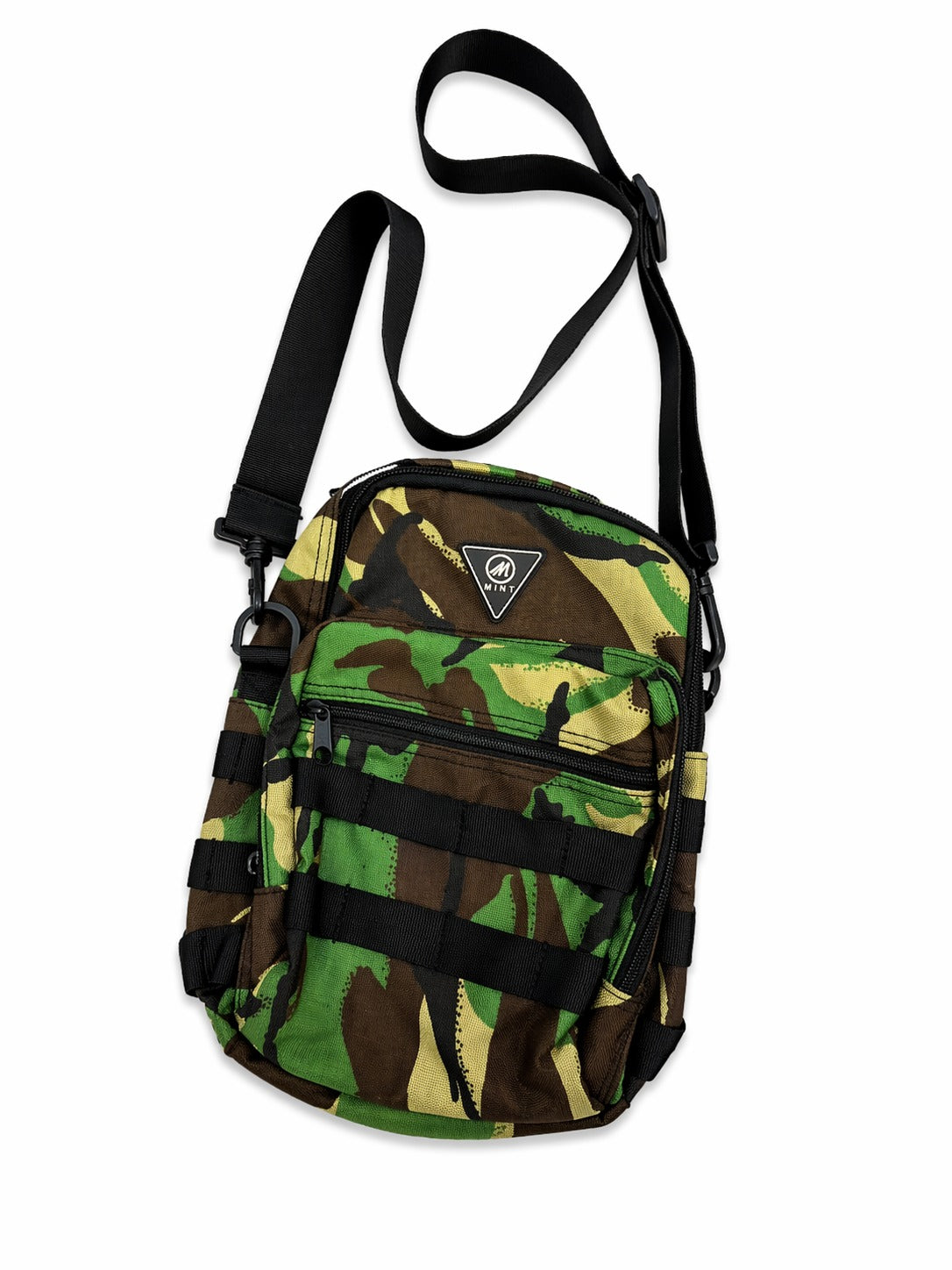 Green Camo Ballistic Nylon Accessories Bag