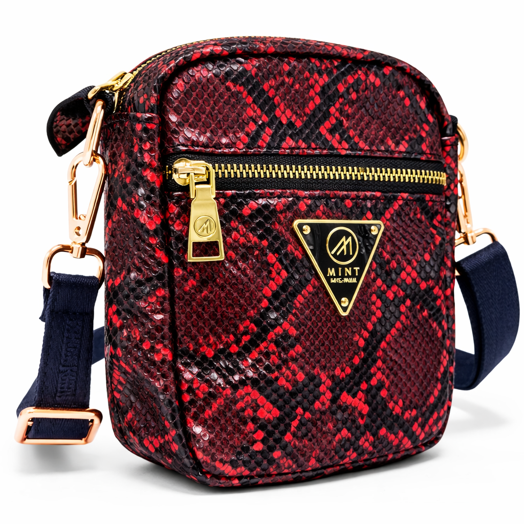 Cobra Leather Crossbody