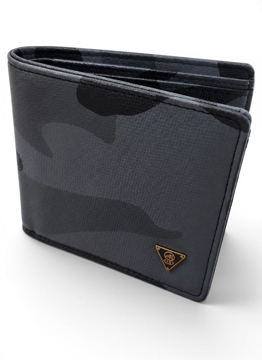 Gray Camo Bifold Wallet