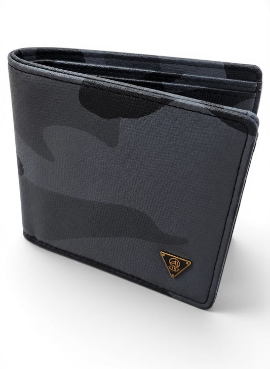 Gray Camo Bifold Wallet