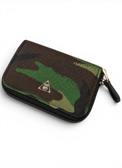 Premium Nylon Army Camo Coin Wallet