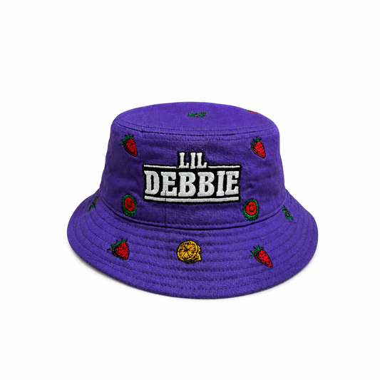 Mint Lil Debbie Bucket Hat In Purple