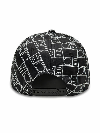 6 Panel Snap back Hat Scale Cap