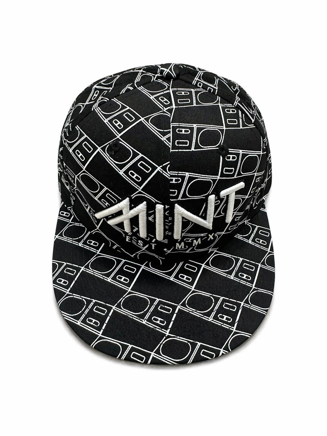 6 Panel Snap back Hat Scale Cap