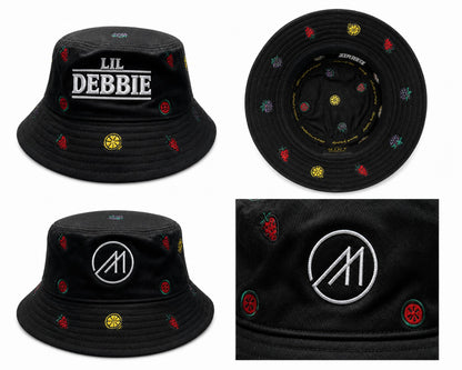 Mint Lil Debbie Bucket Hat In Black