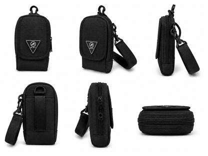 Smell Absorbent Camera Bag in Black