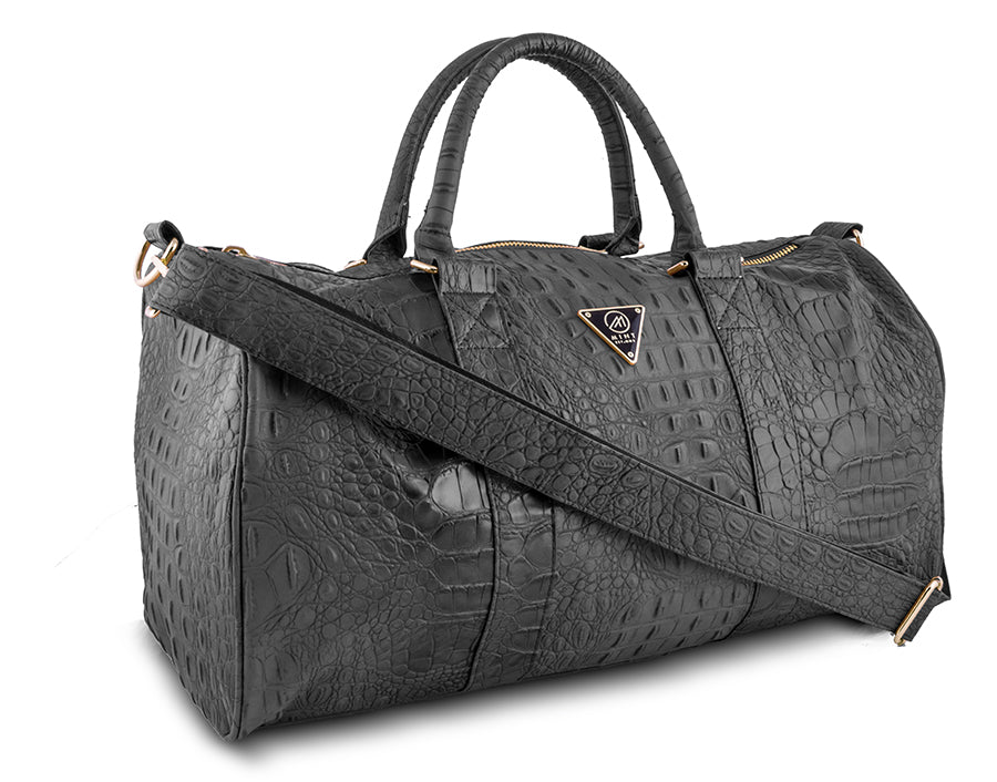 Crocodile Duffle Bag Large