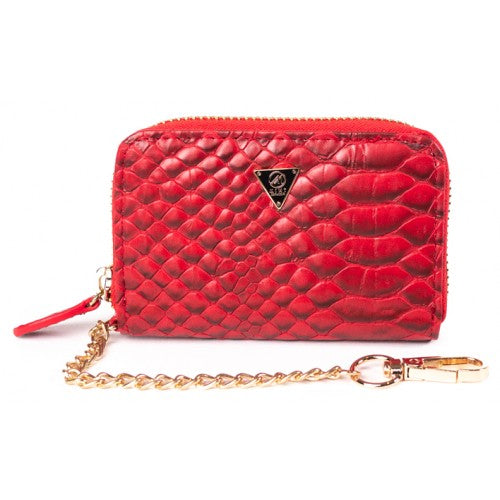 Python Leather Card Wallet